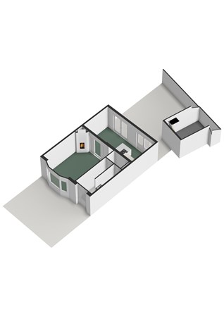 Floorplan - Sportlaan 12, 1431 HZ Aalsmeer